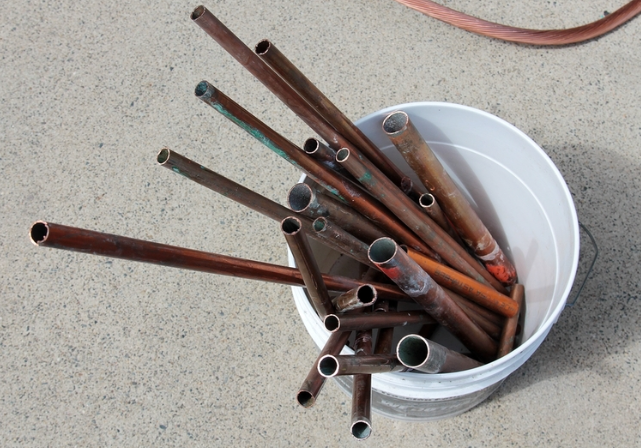 Plumbing copper